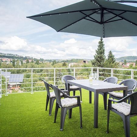 Weitblick-Ferienwohnung Eisenach Esterno foto