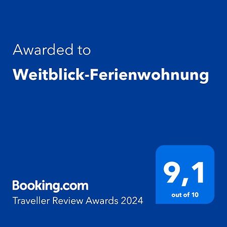 Weitblick-Ferienwohnung Eisenach Esterno foto
