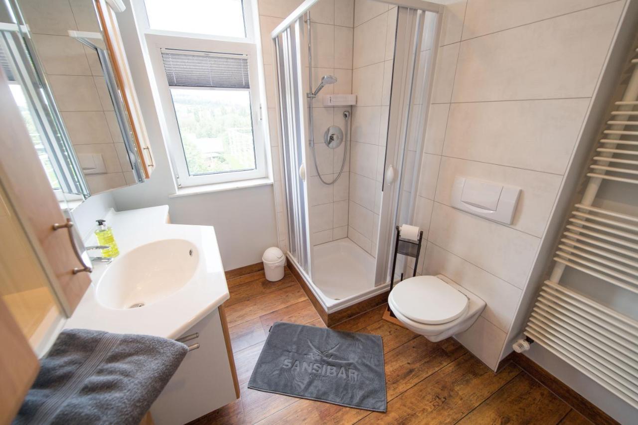 Weitblick-Ferienwohnung Eisenach Esterno foto