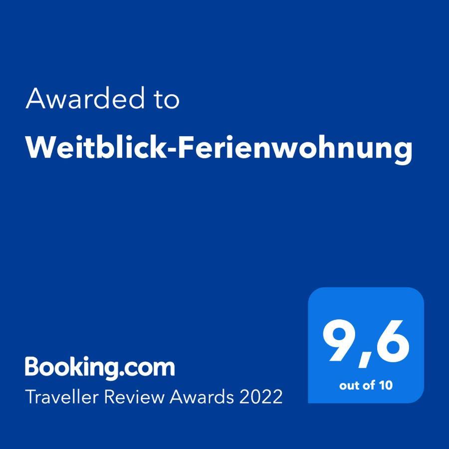 Weitblick-Ferienwohnung Eisenach Esterno foto